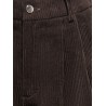 ONLAGATE High-Waist-Cordshorts mit Bundfalten