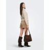 ONLAGATE High-Waist-Cordshorts mit Bundfalten