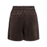 ONLAGATE shorts in velluto a coste a vita alta