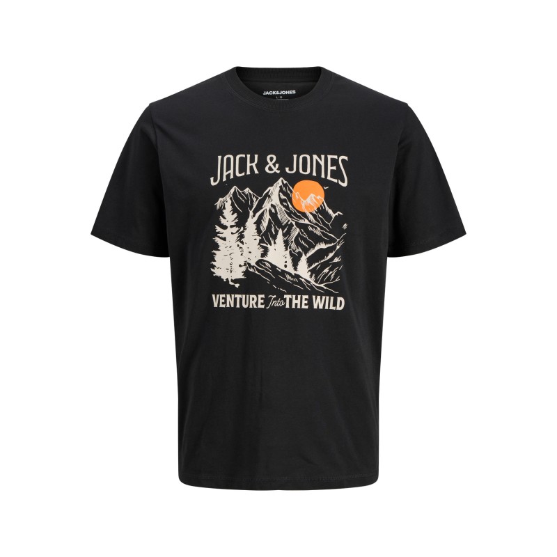 JJWALKER T-Shirt aus Baumwolle mit Rundhalsausschnitt