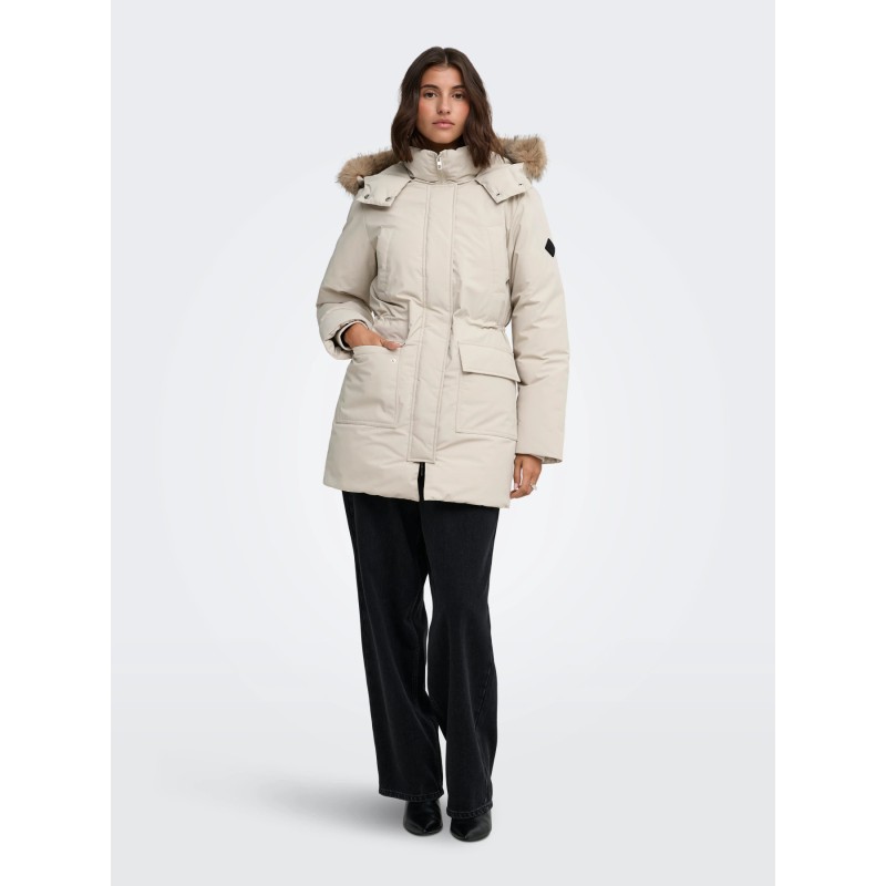 JDYVELBA Long Hood Parka für Damen