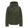 JDYVITA CORD SHORT HOOD PUFFER OTW YFM