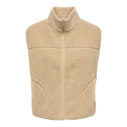 ONLBABY TEDDY HIGH ZIP VEST PNT NOOS