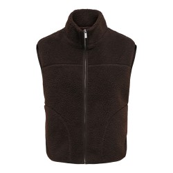 ONLBABY gilet teddy con collo alto