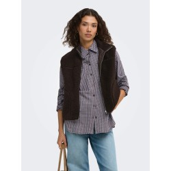ONLBABY gilet teddy con collo alto