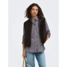 ONLBABY TEDDY HIGH ZIP VEST PNT NOOS