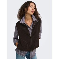 ONLBABY TEDDY HIGH ZIP VEST PNT NOOS