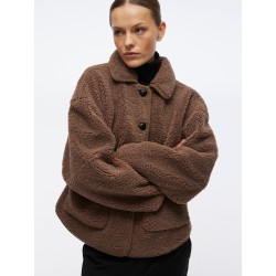 VIMELUSA Giacca teddy con collo a revers