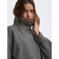 ONLASTA bomber donna con collo alto