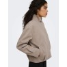 ONLASTA HIGH COLLAR BOMBER JACKET OTW