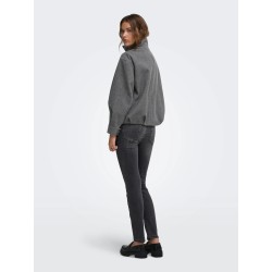 ONLASTA bomber donna con collo alto