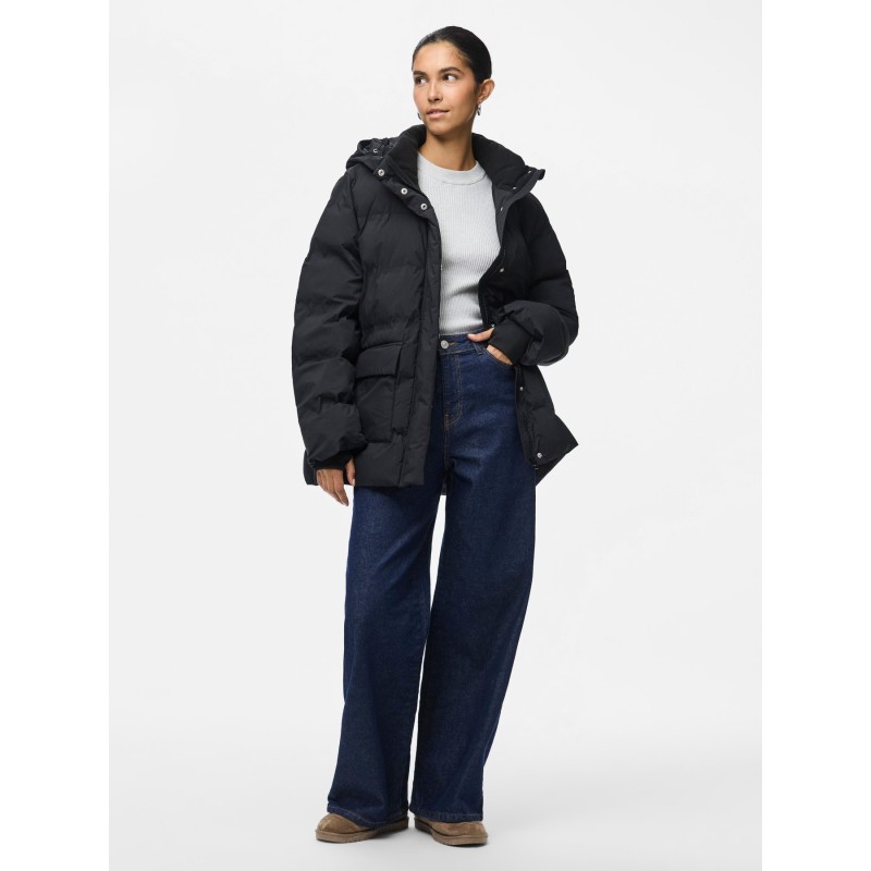 PCNORMA Steppjacke mit Kapuze aus recyceltem Polyester