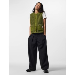 Gilet teddy PCANASTACIA in poliestere