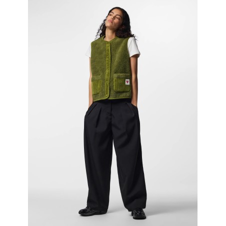 PCANASTACIA Teddy-Weste aus Polyester