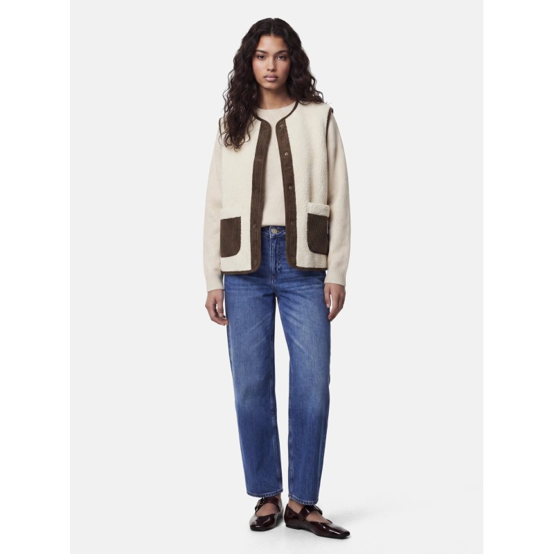 PCANASTACIA Teddy-Weste aus Polyester