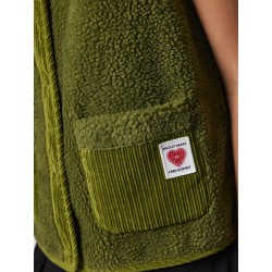 PCANASTACIA Teddy-Weste aus Polyester