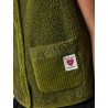 Gilet teddy PCANASTACIA in poliestere