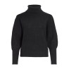 VILOU NEW maglia a collo alto con maniche a palloncino