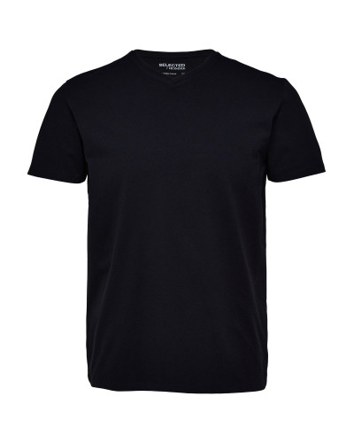 SLHAEL SS V-NECK TEE NOOS