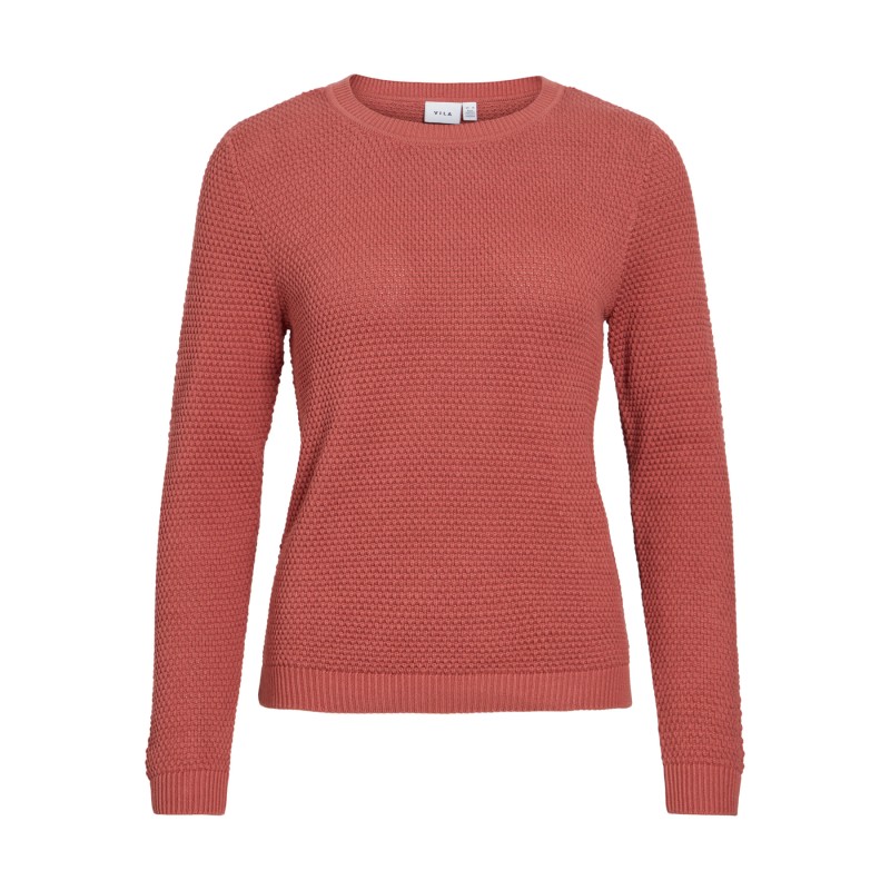 VIDALO O-NECK L/S KNIT TOP- NOOS