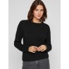 VIDALO O-NECK L/S KNIT TOP- NOOS