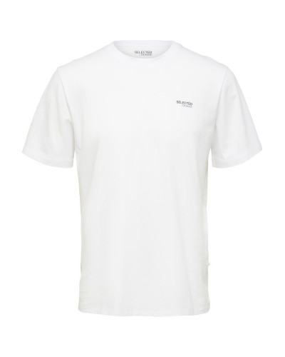 SLHASPEN LOGO SS O-NECK TEE NOOS