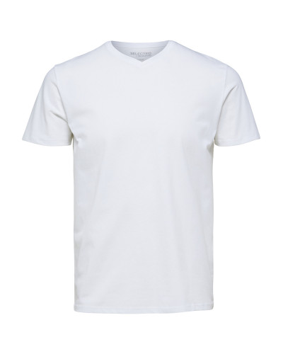 SLHAEL SS V-NECK TEE NOOS