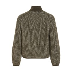 VILORY top in maglia con collo alto e maniche raglan