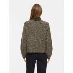 VILORY HIGH NECK L/S KNIT TOP - NOOS