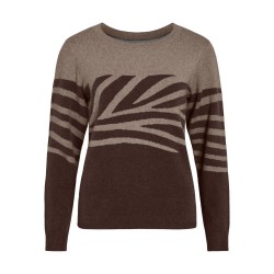 VITIF pullover in maglia con scollo rotondo