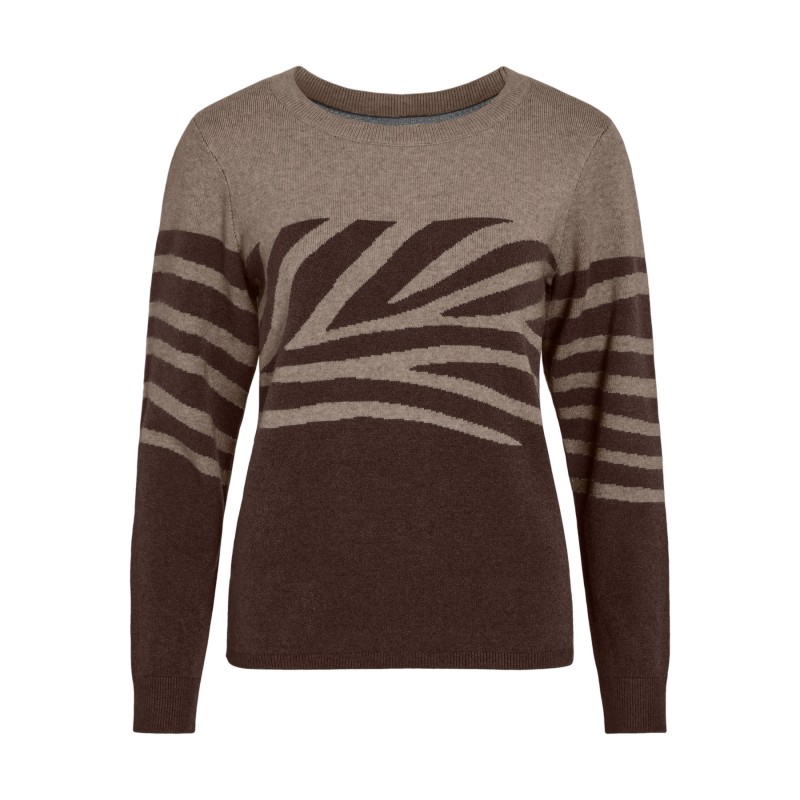 VITIF O-NECK L/S KNIT PULLOVER
