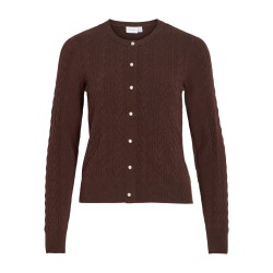 VIKERRY Zopfstrick-Cardigan für Damen