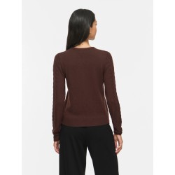 VIKERRY CABLE L/S KNIT CARDIGAN-NOOS