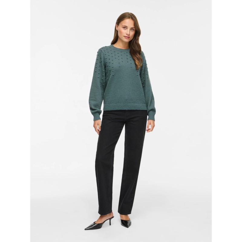 VITULI Stricktop mit Rundhalsausschnitt | ModeWerk