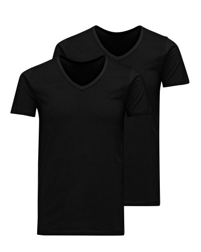 JACBASIC V-NECK TEE SS 2 PACK NOOS