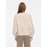 VITULI O-NECK L/S DOT KNIT TOP-NOOS
