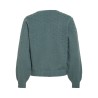 VITULI O-NECK L/S DOT KNIT TOP-NOOS