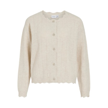 VIMARTI Strick-Cardigan mit Rundhalsausschnitt