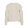 VIMARTI Strick-Cardigan mit Rundhalsausschnitt