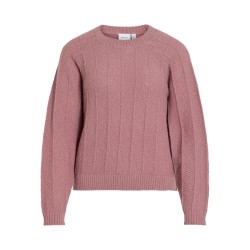 VITULI O-NECK L/S KNIT TOP/PB