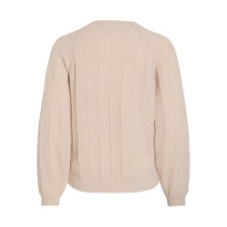 VITULI top in maglia di poliestere riciclato