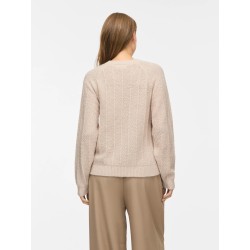 VITULI top in maglia di poliestere riciclato