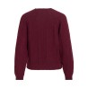 VITULI top in maglia di poliestere riciclato