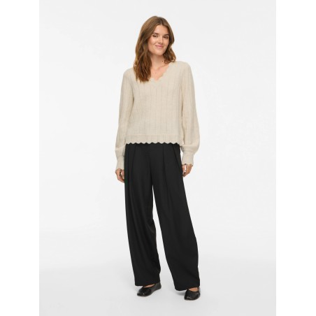 VIZIRA top in maglia con scollo a V | ModeWerk