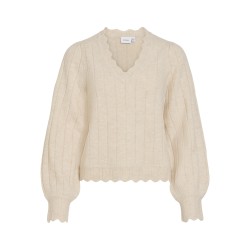 VIZIRA top in maglia con scollo a V | ModeWerk