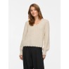 VIZIRA top in maglia con scollo a V | ModeWerk
