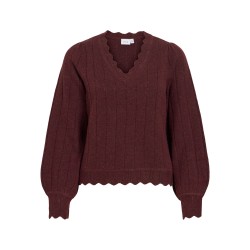 VIZIRA Stricktop mit V-Ausschnitt | ModeWerk