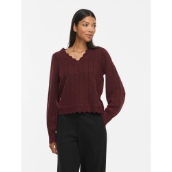 VIZIRA Stricktop mit V-Ausschnitt | ModeWerk