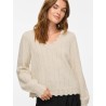 VIZIRA top in maglia con scollo a V | ModeWerk