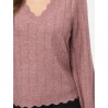 VIZIRA top in maglia con scollo a V | ModeWerk